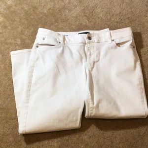 White Boyfriend Jeans